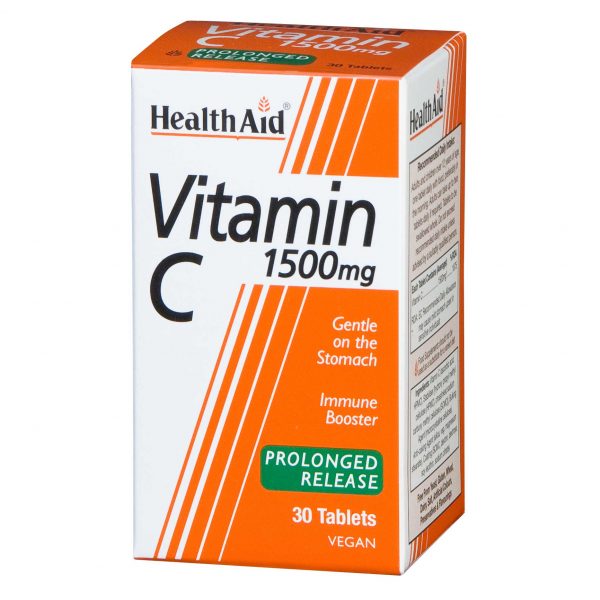 Vitamin C 1500mg 30 s 5019781011308